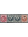 LIBIA 1915-16 Croce Rossa 4v MNH** © (Lusso)