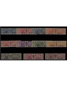 LIBYA 1927-37 Postal parcels 11v MNH** ©