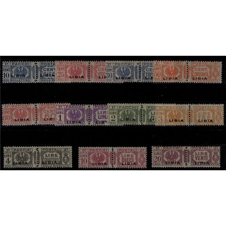 LIBYA 1927-37 Postal parcels 11v MNH** ©