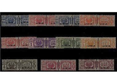 LIBYA 1927-37 Postal parcels 11v MNH** ©