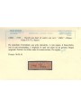 COLONIE LIBIA 1927-37 Varietà 50c pacchi (soprast. obliqua) MNH** ©