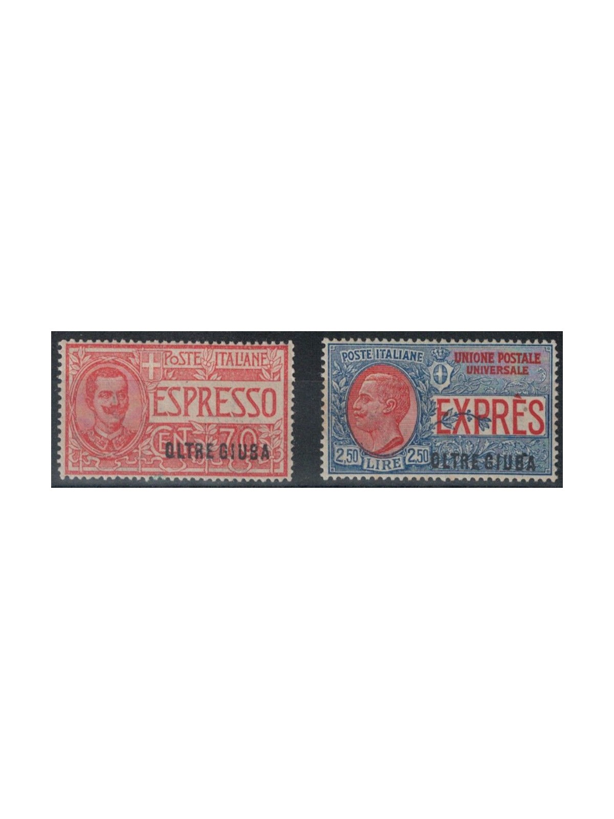 OLTRE GIUBA 1926 Espressi 2v MNH** © (Lusso)