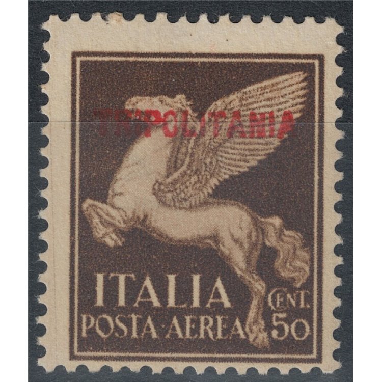 TRIPOLITANIA 1930 Posta aerea 50c MNH** ©