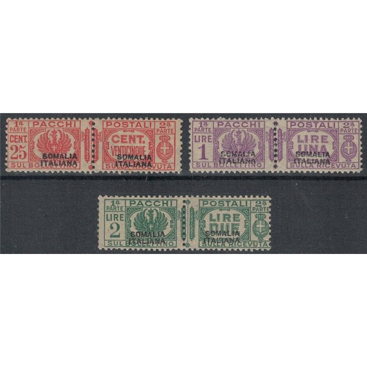 SOMALIA ITALIANA 1931 Pacchi postali 3v MNH** ©