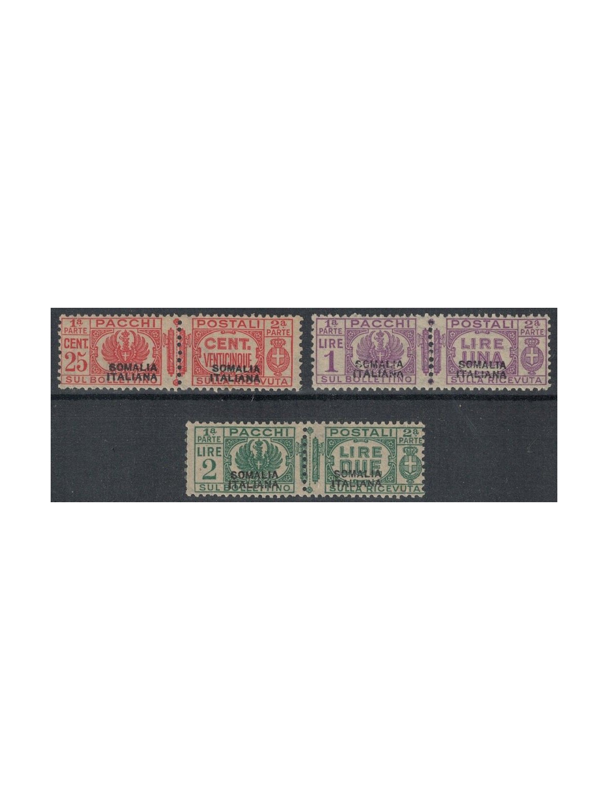 ITALIAN SOMALIA 1931 Postal parcels 3v MNH** ©
