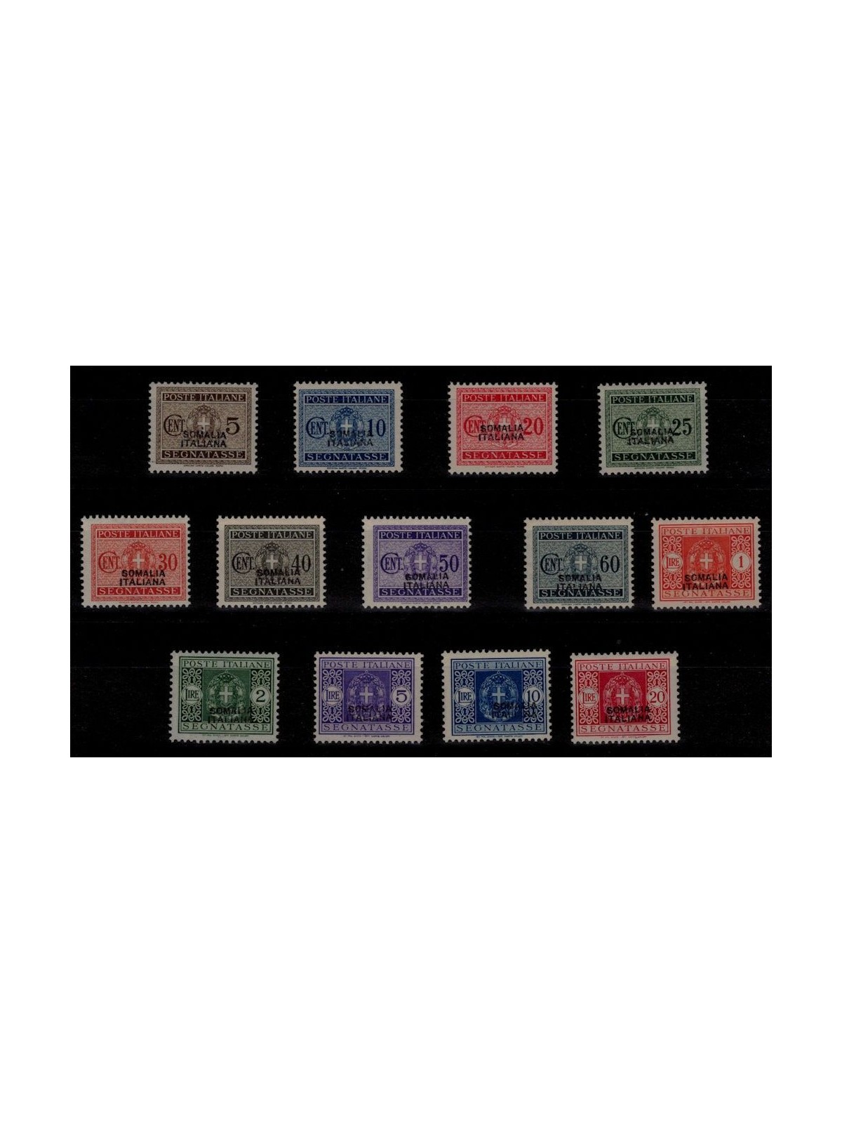 ITALIAN SOMALIA 1934 Postage Due 13v MNH** ©