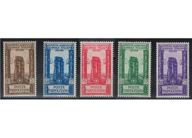 TRIPOLITANIA 1930 Istituto Agricolo Coloniale 5v MNH**