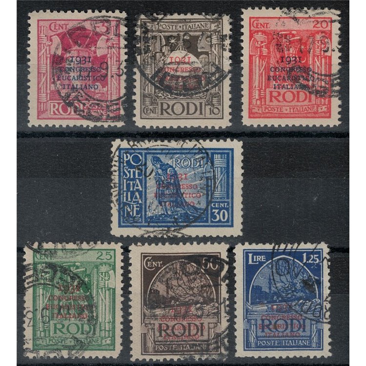 EGEO 1931 Congresso Eucaristico Italiano 7v us ©