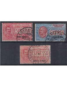 ERITREA 1907-21 Expressi 3v us ©