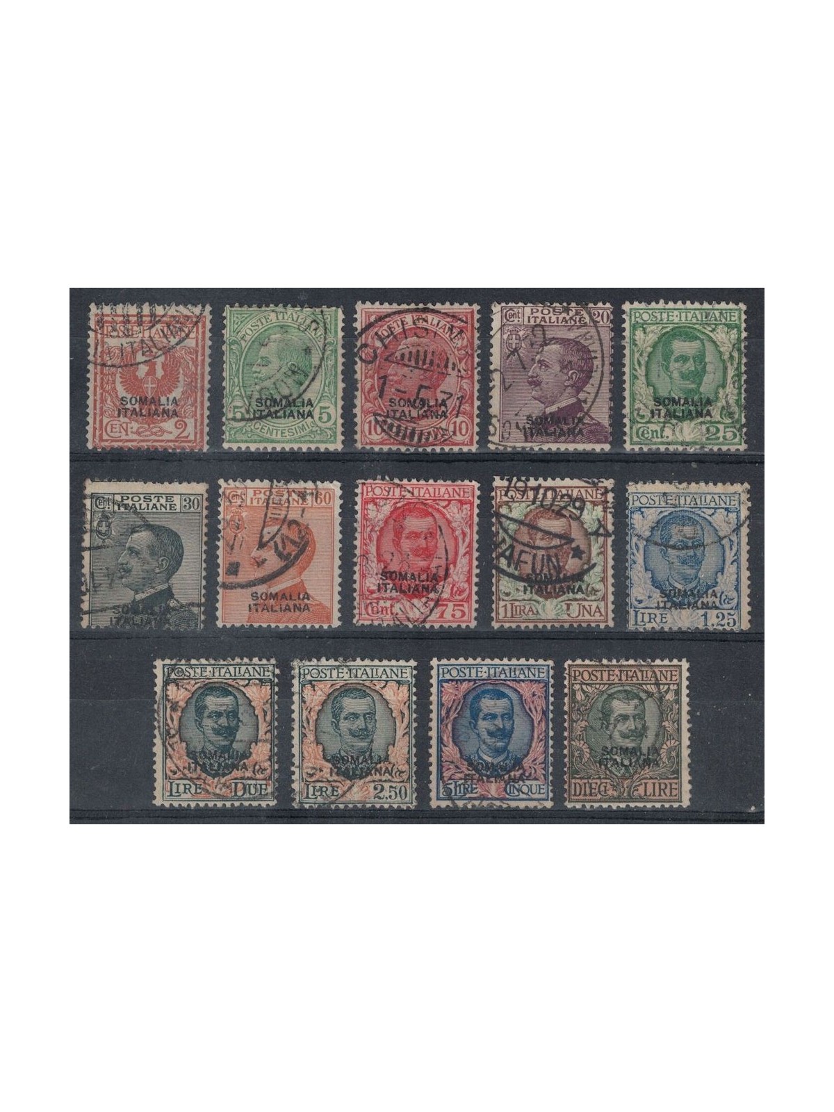 ITALIAN SOMALIA 1926-30 Ordinary series 14v us ©