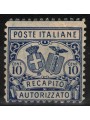 ITALIA REGNO 1928 Recapito autorizzato (dent. 11) MNH**