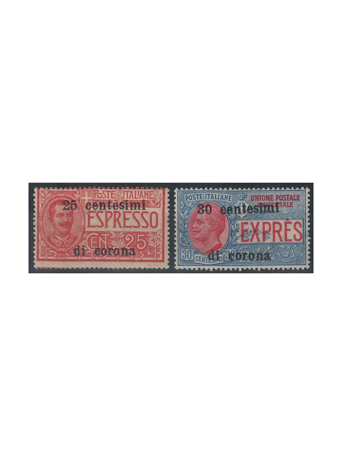 TRENTO AND TRIESTE 1919 Express 2v MNH**