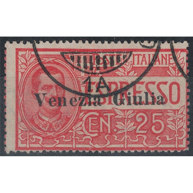 VENEZIA GIULIA 1919 Espresso overprinted us ©