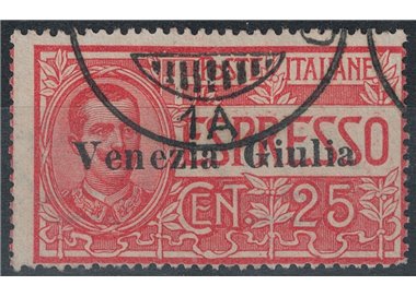 VENEZIA GIULIA 1919 Espresso soprastampato us ©