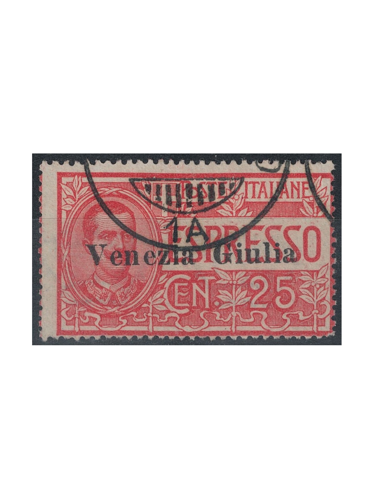 VENEZIA GIULIA 1919 Espresso soprastampato us ©