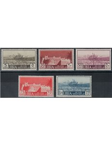 TRIPOLITANIA 1939 13th Tripoli Fair 5v MNH**
