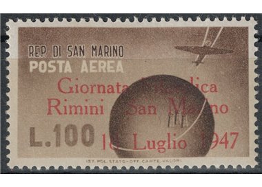 SAN MARINO 1947 Philatelic Day (airmail) MNH**