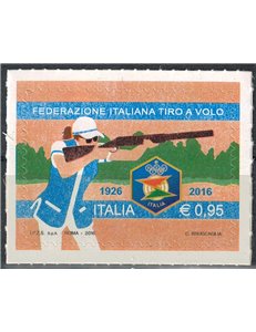 ITALIA 2016 Federazione Italiana Tiro a Volo MNH**