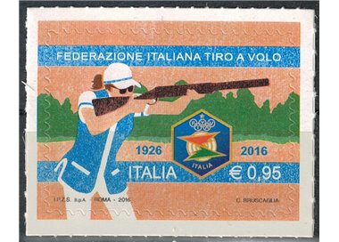 ITALY 2016 Italian Clay Pigeon Shooting Federation MNH**