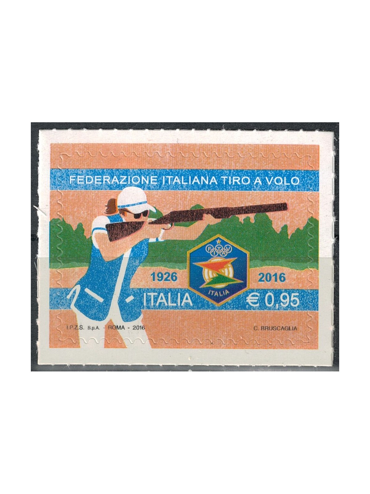 ITALY 2016 Italian Clay Pigeon Shooting Federation MNH**