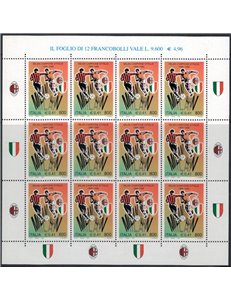 ITALY 1999 Milan Italian Champion m/s MNH**