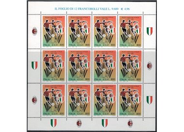 ITALY 1999 Milan Italian Champion m/s MNH**