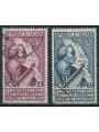 ITALY 1954 Amerigo Vespucci (perf. 13¼x14) 2v us