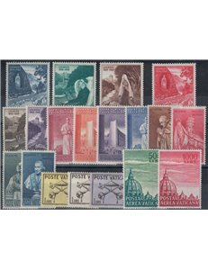 VATICANO 1958 Annata Completa 19v MH*