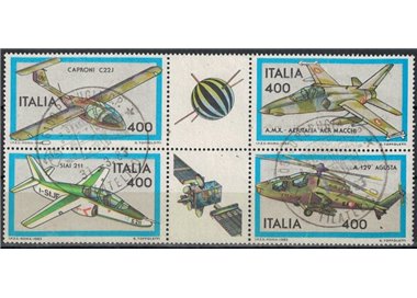 ITALIA 1983 Aerei (blocco) 4v us