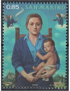 SAN MARINO 2012 Natale MNH**