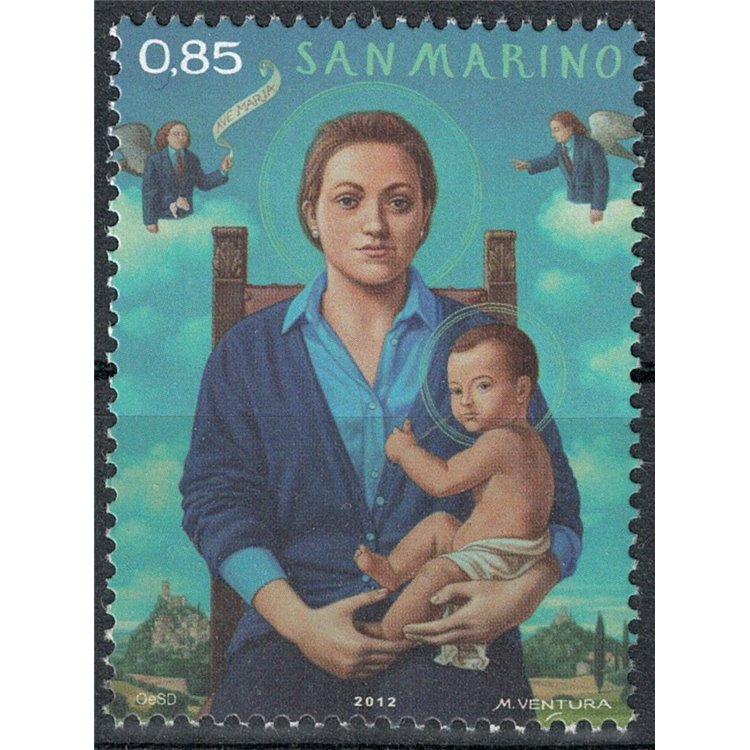 SAN MARINO 2012 Christmas MNH**