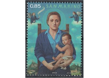 SAN MARINO 2012 Christmas MNH**