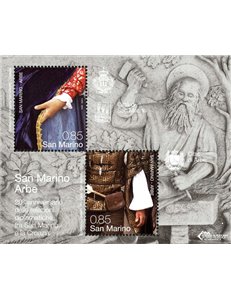 SAN MARINO 2012 Relations between San Marino and Croatia s/s MNH**