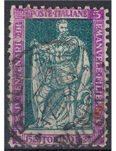ITALY KINGDOM 1928 Emanuele Filiberto £5 us