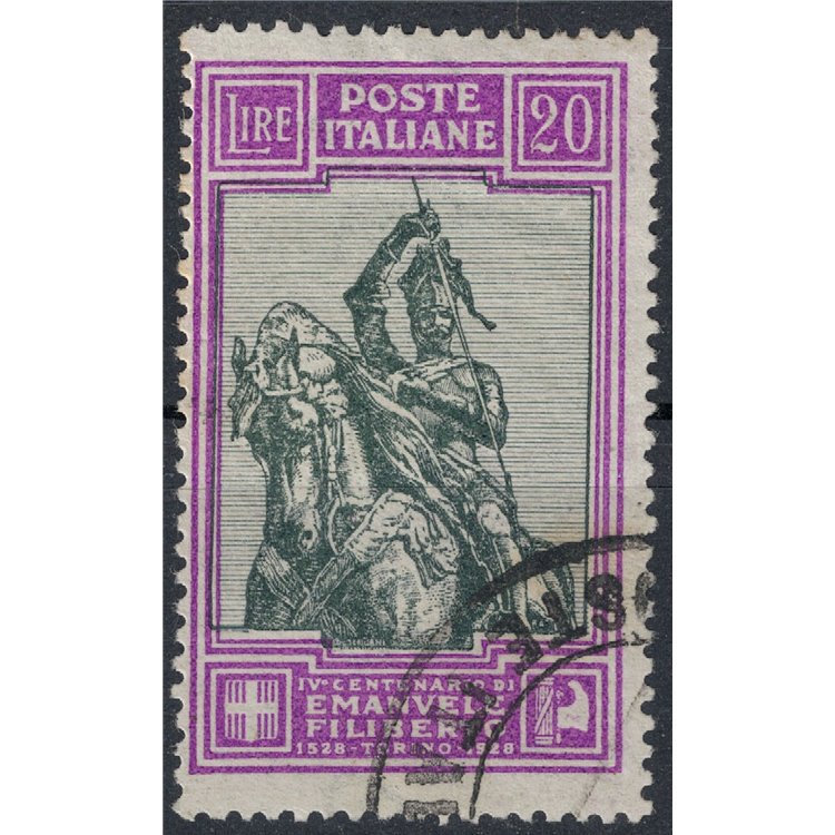 ITALIA REGNO 1928 Emanuele Filiberto 20£ us