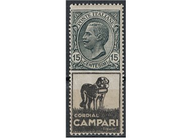 ITALY KINGDOM 1924-25 Advertising 15c (Cordial Campari) MNH**