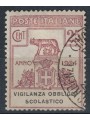 ITALIA REGNO 1924 Enti Semistatali, Vigilanza Obbligo Scolastico us ©