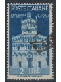 ITALIA 1946 Varietà £2 Avvento della, posiz. filigr. DA us