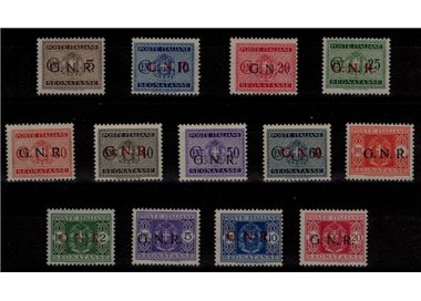 ITALY RSI 1943 Postage Due GNR (Verona) 13v MNH** ©