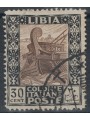 LIBYA 1924-29 Variety 30c Pictorial with watermark US letters