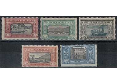 ITALIA REGNO 1923 Alessandro Manzoni 5v MNH** ©