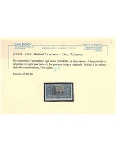 ITALIA REGNO 1923 Alessandro Manzoni 5v MNH** ©