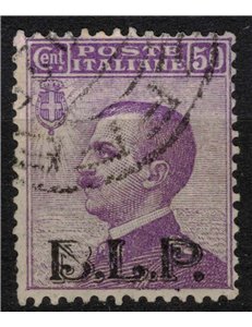 ITALY KINGDOM 1922-23 BLP 50c violet us ©