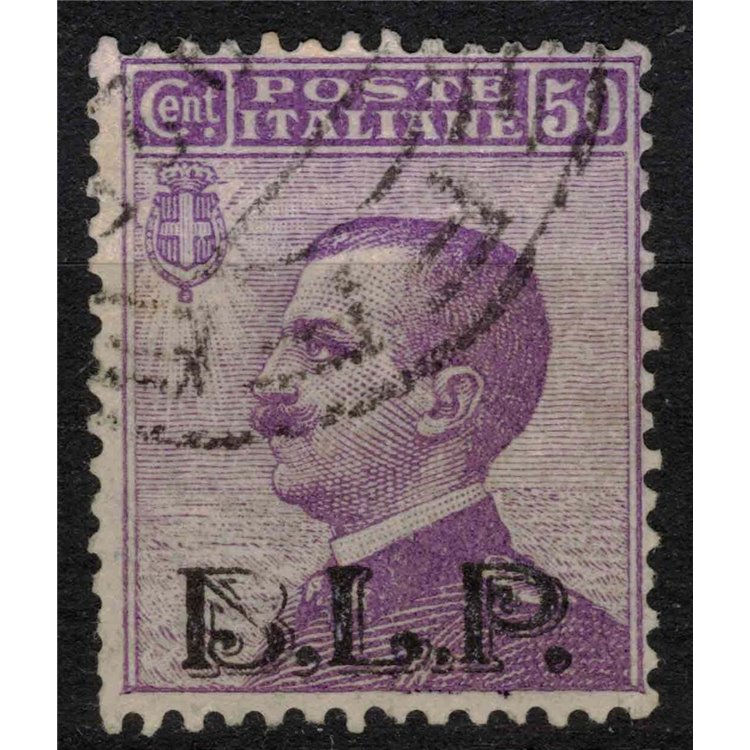 ITALY KINGDOM 1922-23 BLP 50c violet us ©