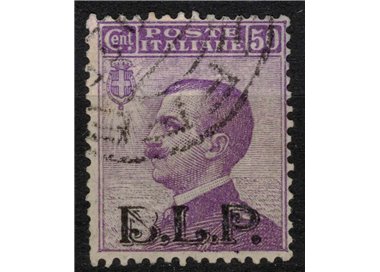 ITALIA REGNO 1922-23 BLP 50c violetto us ©
