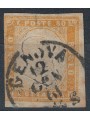REGNO DI SARDEGNA 1861 Effigie 80c giallo us ©