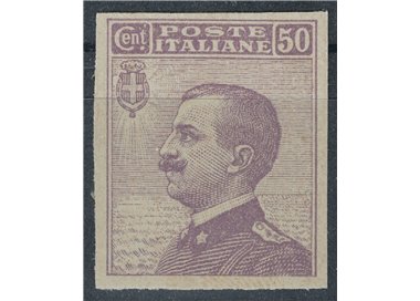 ITALIA REGNO 1908 Michetti, prova d'archivio del 50c violetto MNH** ©