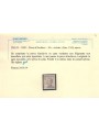 ITALIA REGNO 1908 Michetti, prova d'archivio del 50c violetto MNH** ©