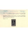 ITALIA REGNO 1912 Varietà 5c Campanile di Venezia con doppia incisione MNH** ©