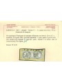 REGNO DI SARDEGNA 1861 Francobolli per stampati 2c su frammento (striscia di 3) ©